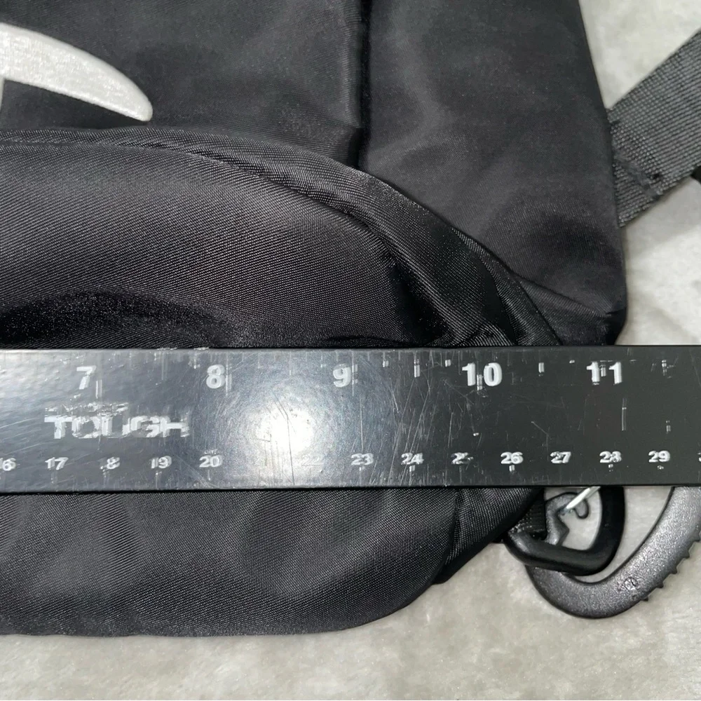 Champion Black Backpack with Bold Oversized C Logo OS